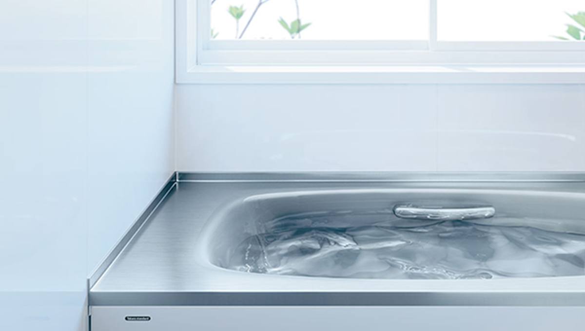 耐用性和保溫性優越的不鏽鋼浴缸